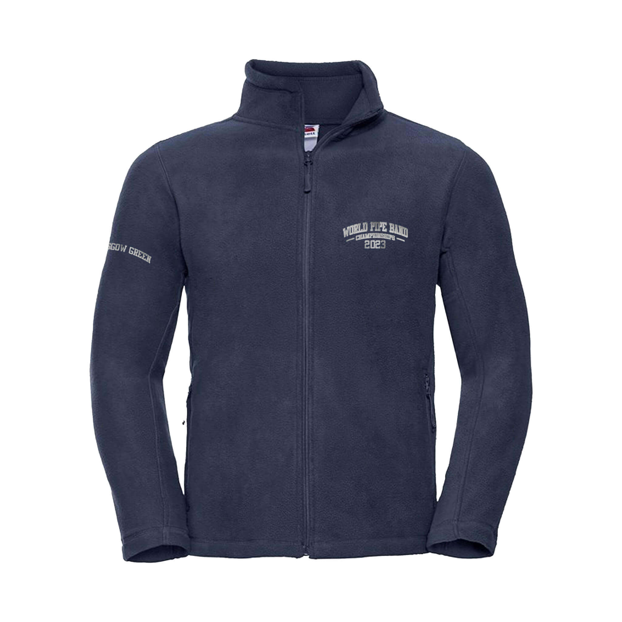 2023 Logo Embroidered Fleece | Navy | World Pipe Band